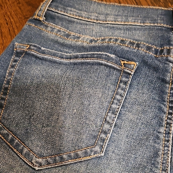 Mudd Distressed Blue Jean Shorts - Picture 5 of 14